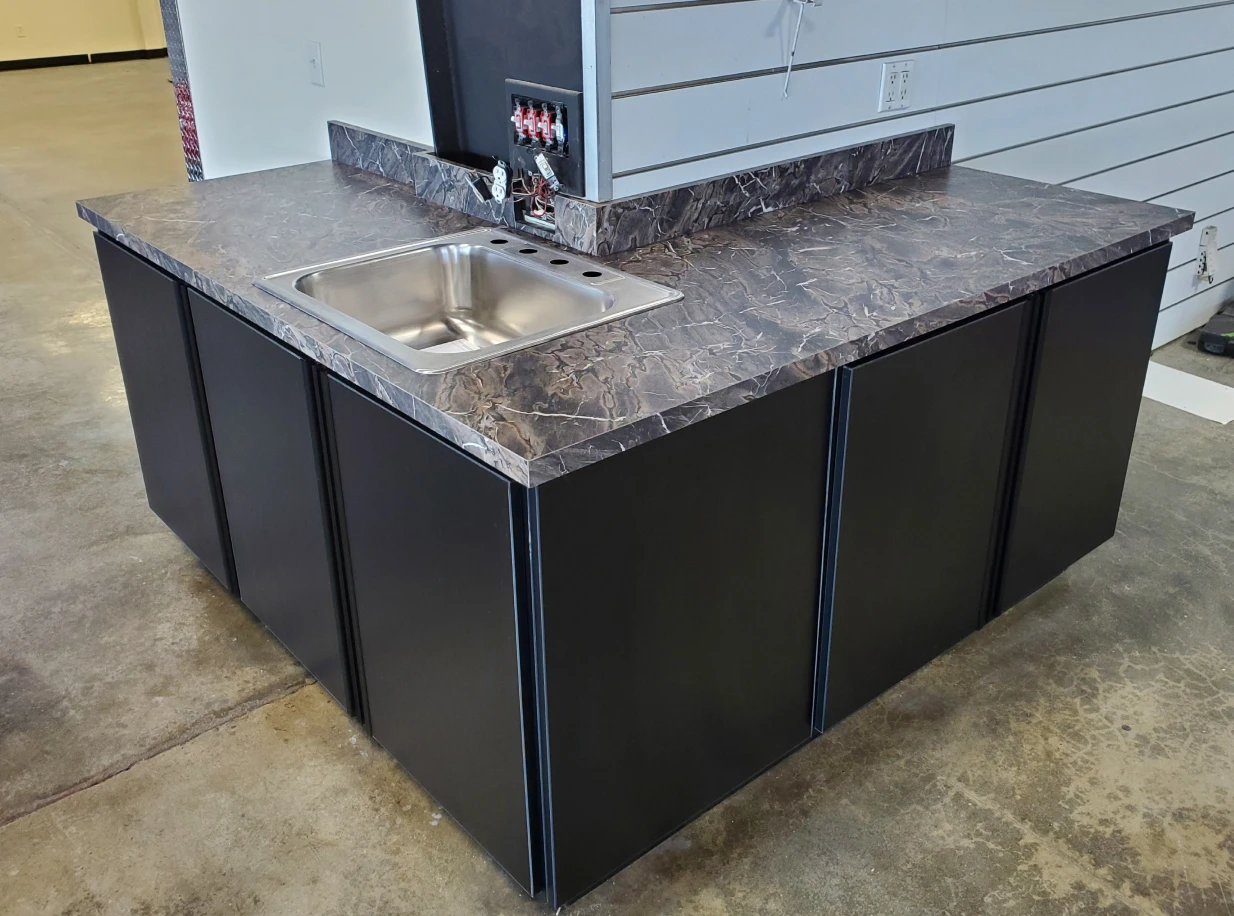 benchtops and countertops, Orlando Custom Garage Cabinets