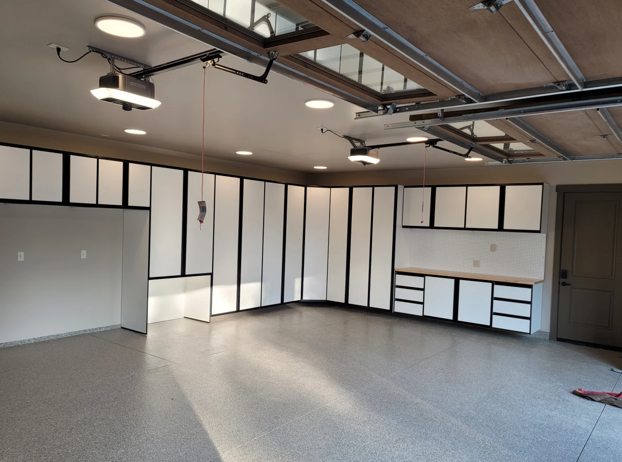 Custom garage cabinets
