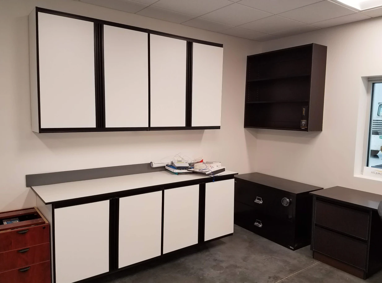 upper cabinets, Sanford Custom Garage Cabinets